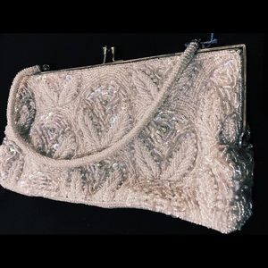 Ivory Vintage Clutch/Wedding Purse